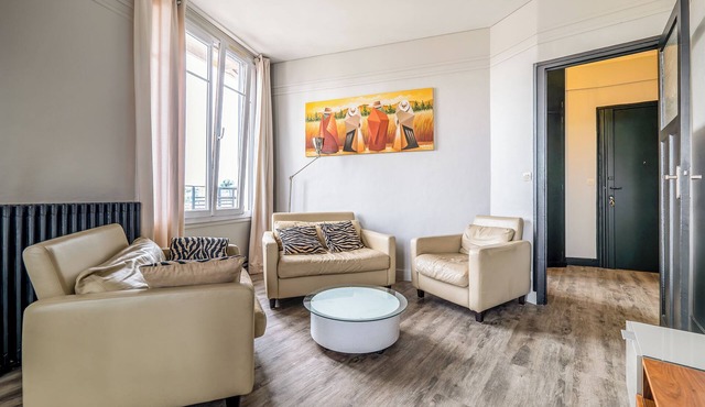 3 Rooms 45m², quiet, 50m RER B & amenities, 15 min PARIS EXPO 2024