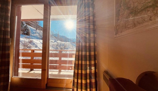 350m from resort center, balcony, tv, ski locker, 42m², Peisey-Vallandry