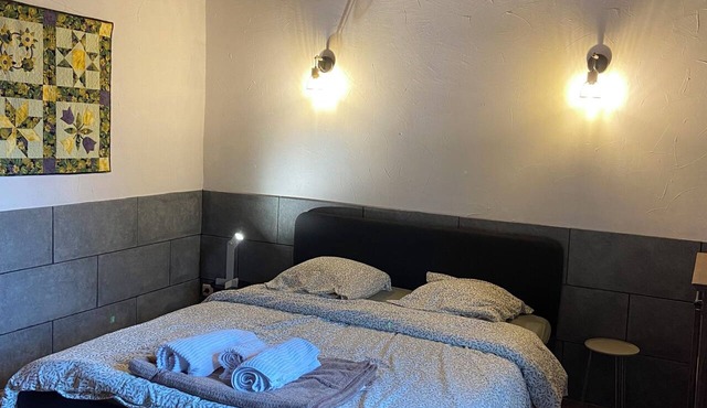 A 5-person vacation rental surrounded by nature, in the middle of meadows, with a terrace