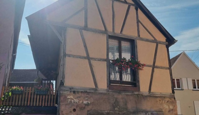 Alsatian house in the heart of the vineyards