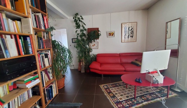 Apartment in the heart of Belleville in a wooded residence