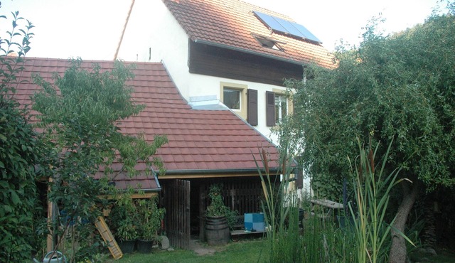 At the foot of the Vosges mountains near ski resorts and vineyards.