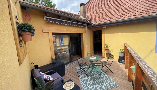 Aux Charmes d'Alsace: listed detached house Pets welcome