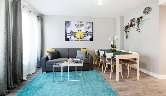 Beutiful Apartment near Paris with AC and Parking