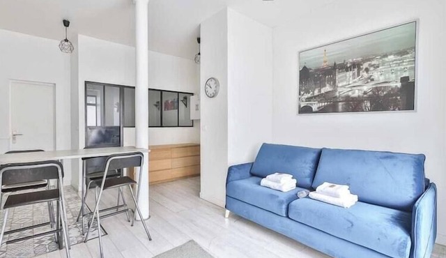Bright apartment - 1BR/4P - Gare