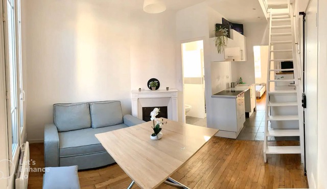 Bright apartment near the city center