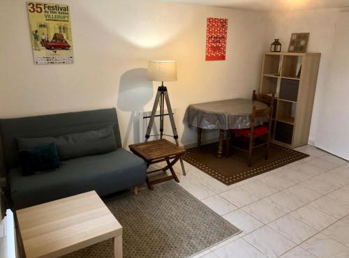 Calme et confort, avec 2 lits ,à la frontière