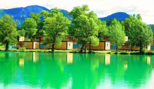 Camping Le Lac Bleu* - Mobile home Loft Classic 4 rooms for 6 people Air-conditioned