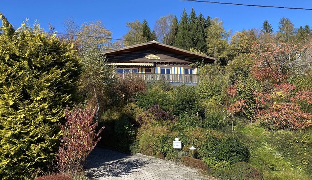 Chalet coteau des Xettes lake and slopes view with sauna