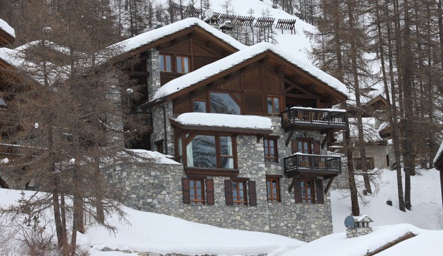 Chalet CRISTAL B, Val d'Isère on skis