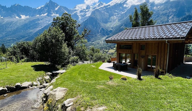 Chalet Croc Blanc, Luxe et vue Magnifique sur le Mt Blanc et Vallée de Chamonix