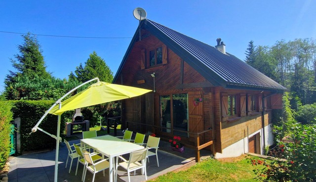 Chalet de l'écureuil, petanque ground in the Vosges mountains near Gérardmer and Alsace