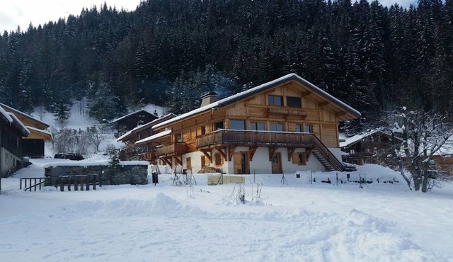 Chalet Familial Haut DE Gamme. VUE Mont Blanc. SKI In/out