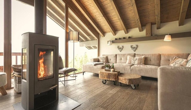 Chalet, Ground floor, terrace, balcony, fireplace or stove, tv, ski locker, 158m², Valfréjus