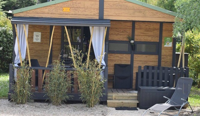 Chalet with AC, TV - 2 guests