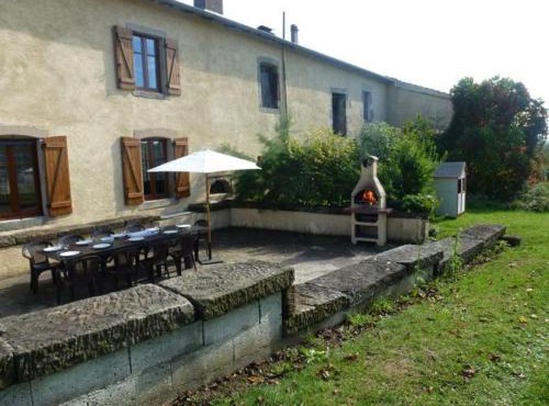 Charmant gîte historique avec terrasse, salle de jeux, et recharge électrique – proche Vittel & Contrexéville - FR-1-589-219