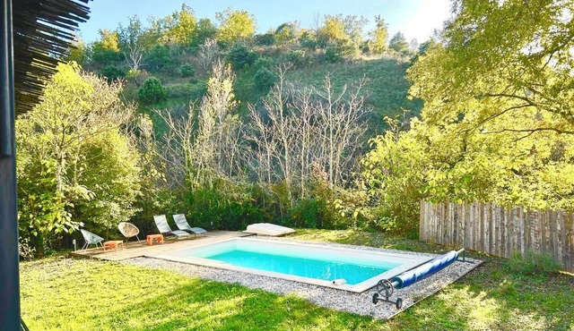Charmante Maison Avec Piscine au Calme Ardèche Sud
