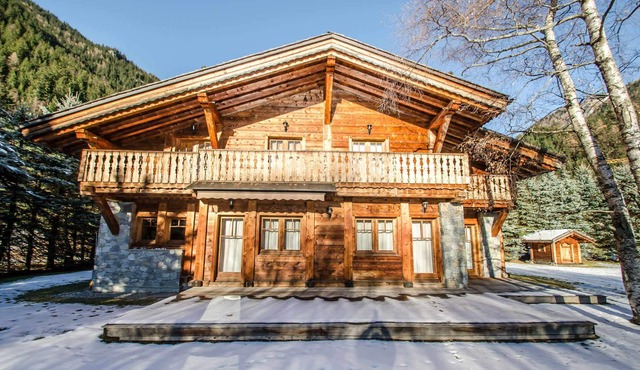 Charming chalet for 12 persons with an exceptional view on the Mont-Blanc