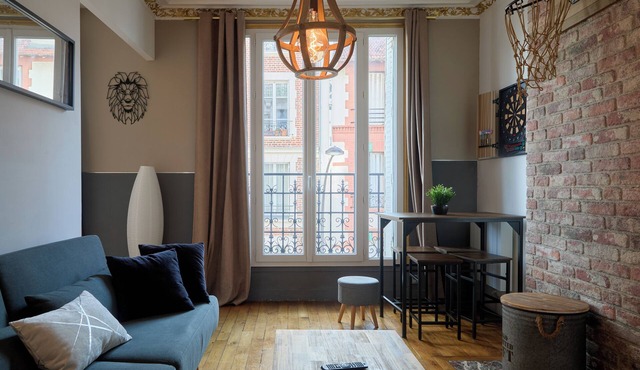 Charming & Rustic 1BD Apartment, Ivry-sur-Seine