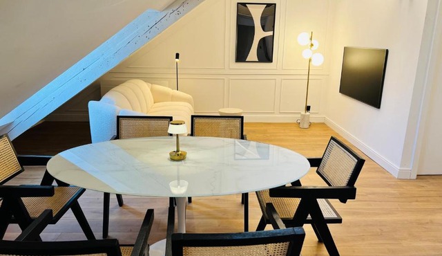 Chez Sandrine, mon appartement élégant + parking