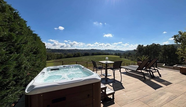CollinéA Bulle StelléA sleep under the stars SPA Privatif
