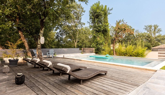 Comfortable villa 8 pers-private pool-wifi