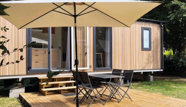 Comfortable mobile home with terrace in Saint-Satur in Saint-Satur