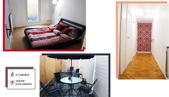 Cosy bedroom in ideal apartment