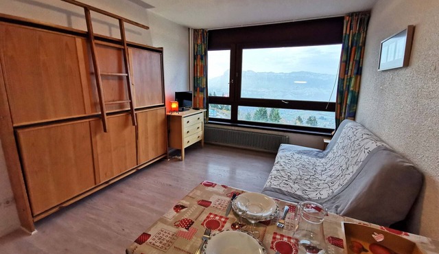 Cozy studio in the heart of Adrets-Prapoutel, pets allowed in Les Adrets-Prapoutel