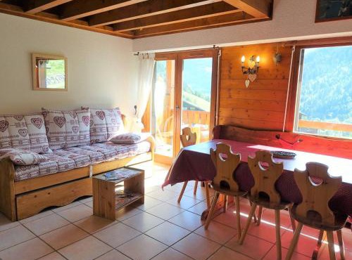 Duplex ski aux pieds pour 6 pers, bien équipé - FR-1-342-193