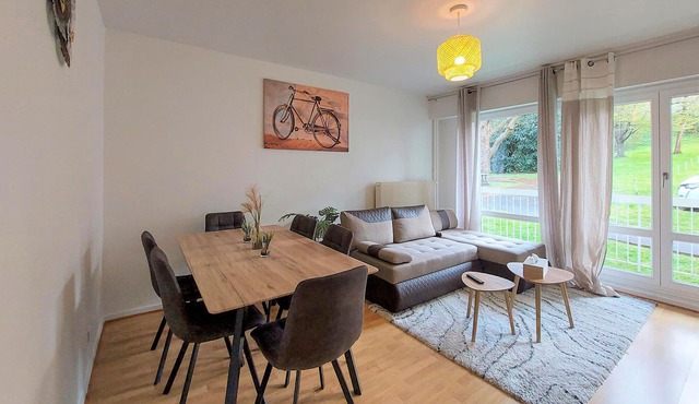 Enjoy your vacation in beautiful Montbéliard and this tasteful vacation apartment.