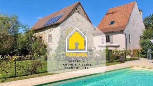 Gite Le Foineau - Maison avec Piscine