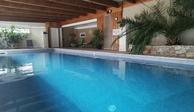 Gîte with private swimming pool heated to 30°C all year round, 15 min from Alsace