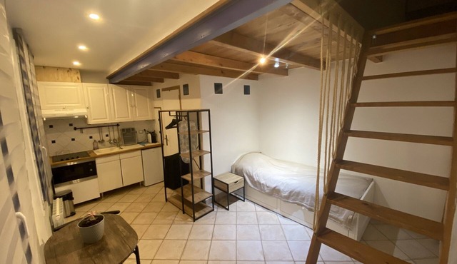 Glamour studio for 4 people in Gentilly