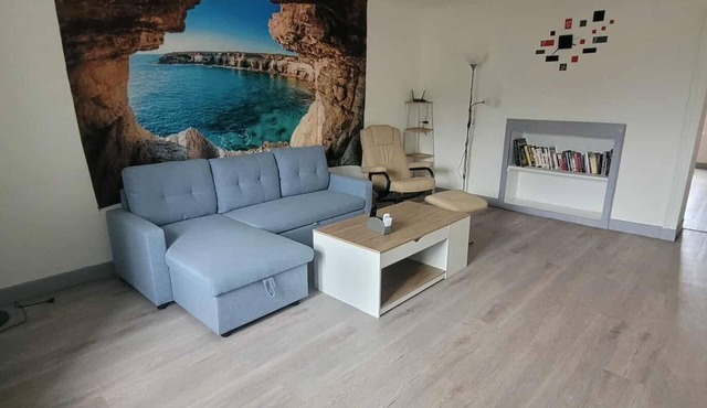 House 2 double bedrooms courtyard/garden near spa BOURBONNE LES BAINS