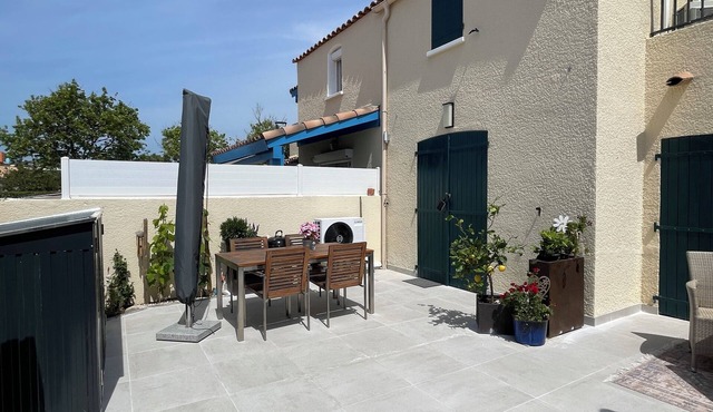 House 3 *, chic by the sea 1 min walk to the beach "Grazel" newly renovated