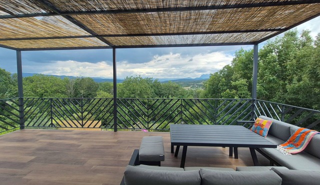House with swimming pool & exceptional view of the Vercors - Absolute peace and quiet