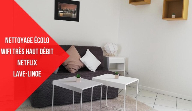 L6 - Green and premium flat close Paris - WIFI & NETFLIX