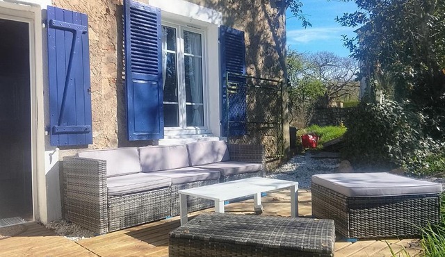 La maison Bleue Nature et Balnéo en Bourgogne