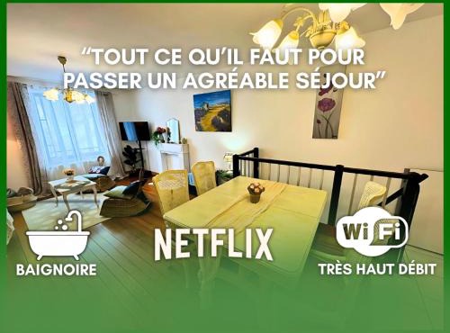 La Marquise Duplex 2 Ch avec Terrasse et Climatisation