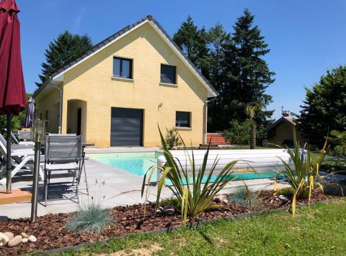 La Soranaise, Chambre privée avec piscine en pleine campagne