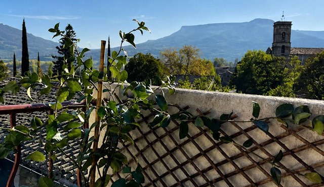 Large village house with a garden and panoramic views