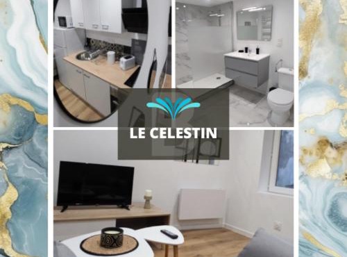 Le Celestin - Appartement centre-ville avec terrasse et salon de jardin