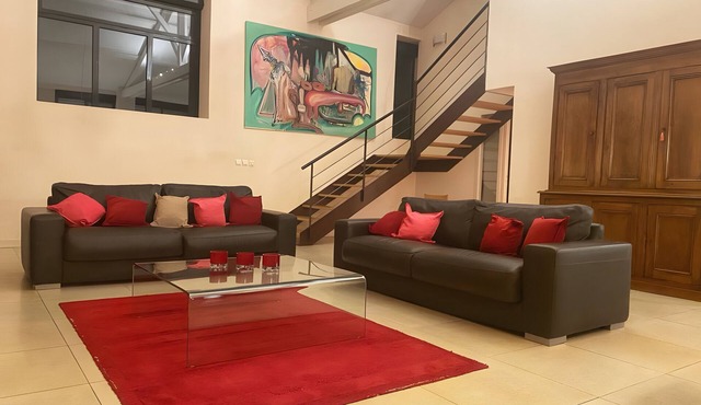 "Le Loft" Air-Conditioned Apartment with Private Terrace and Wi-Fi