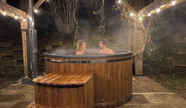 Le Paradis, 3-star house with a fireplace and a sauna