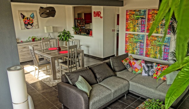 Le Patchwork Loft Calme et Cozy+parking Privé