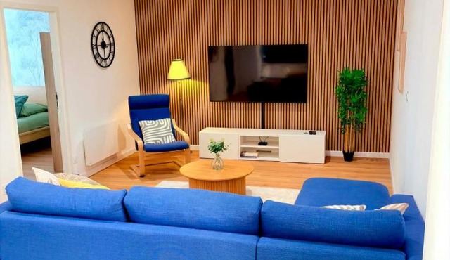 Le Salon des Voyageurs - Appartement Climatisé avec Terrasse et Parking Gratuit à Proximité