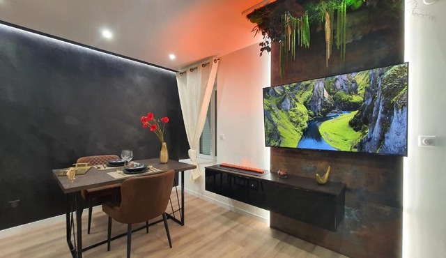 Le Vulcano : duplex lounge !