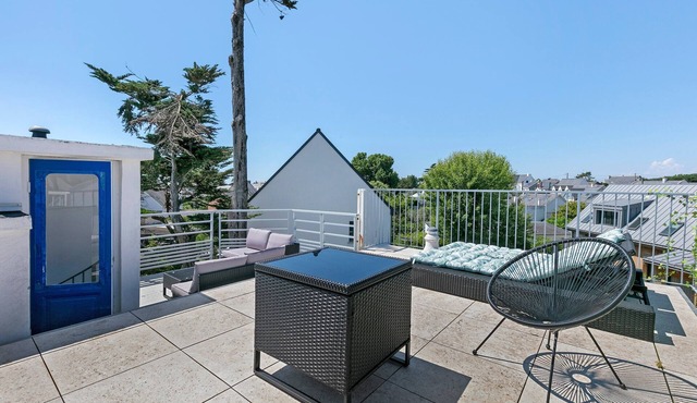 Les terrasses de Joce – Modern Comfort with Rooftop Terrace Near the Beach