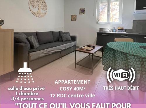 logis des Adhemar ,apparts cosy centre ville ,sejour-tricastin